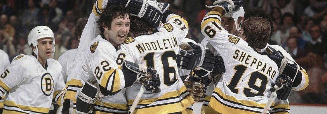 Boston Bruins retire Rick Middleton's number at TD Garden - Sports  Illustrated